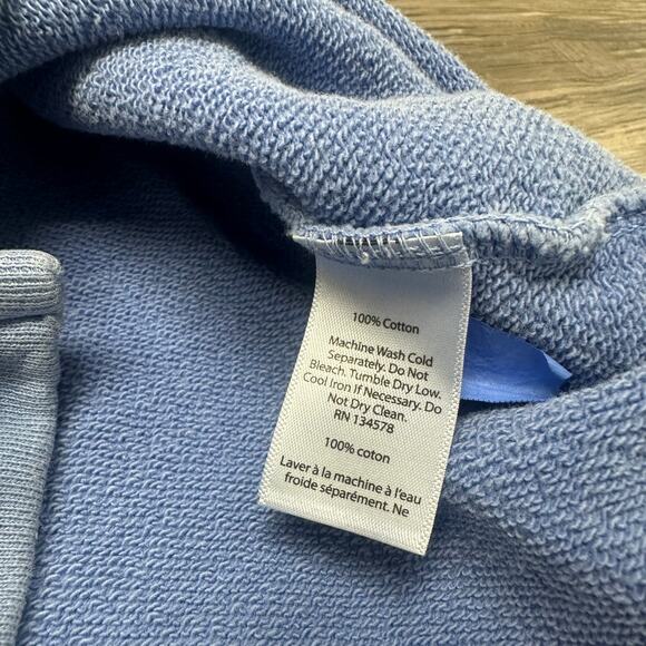 Vineyard Vines Marthas Vineyard Blue Womens XS Funnel Neck Pullover Sweatshirt - Picture 5 of 9